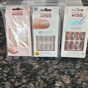KISS FANTASY READY TO WEAR NAILS LOT OF 3 NWT